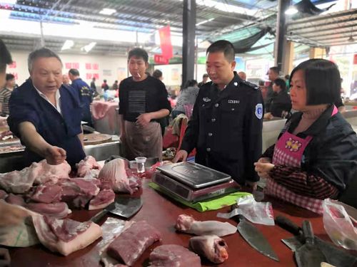 醴陵市畜牧水产事务中心牵头开展打击私屠滥宰,市场"白板肉"专项整治